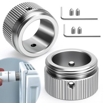 Adaptér termostatu na radiátor m30x1, 5, 2 ks, adaptér z nerezovej ocele 304 pre ventily Danfoss Ra,