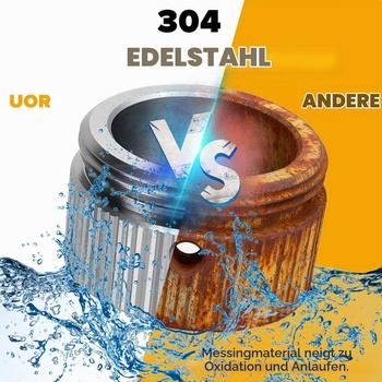 Adaptér termostatu na radiátor m30x1, 5, 2 ks, adaptér z nerezovej ocele 304 pre ventily Danfoss Ra,