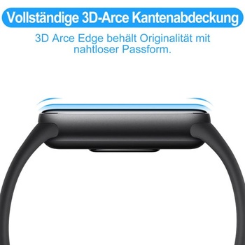 Ochranná fólie Elecshion pro Xiaomi Smart Band 10 (3 ks), sklo, tvrdost 9H, odolná proti poškrábání