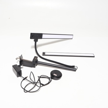 Stmievateľná LED stolná lampa - 1500LM 24W upínacia kancelárska stolná lampa s diaľkovým ovládaním,