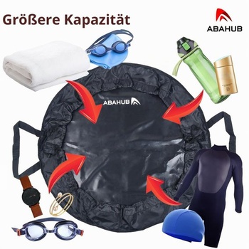 Abahub 2 v 1 nepremokavá prebaľovacia podložka do neoprénového obleku