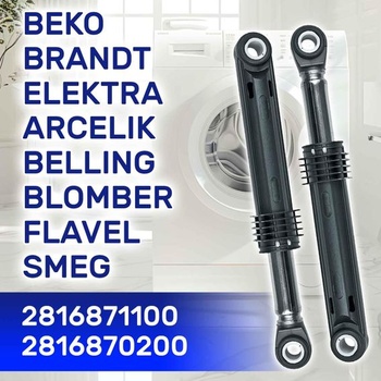 2 tlumiče nárazů pračky 110N Ø11mm 2816871100 pro Beko