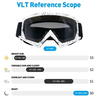 Motokrosové brýle YAMEIZE pro ženy a muže, sněhové brýle OTG, odolné proti zamlžení, UV ochrana,