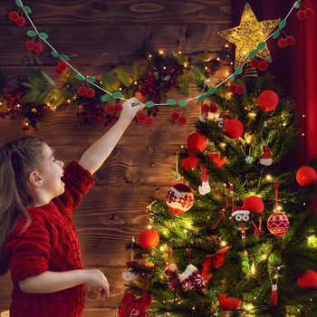 Toddmomy umělé voskovky dekorativní ovocný řetězec závěsná fotorekvizita s bavlněným řetězem pro