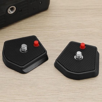 Súprava 2 rýchloupínacích doštičiek eMagTech 785PL, skrutka 1/4 palca, kompatibilná s modelmi Manfrotto