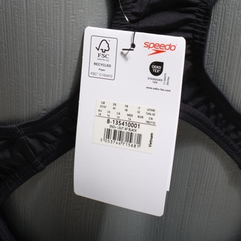 Dámske jednodielne plavky Speedo-čierne