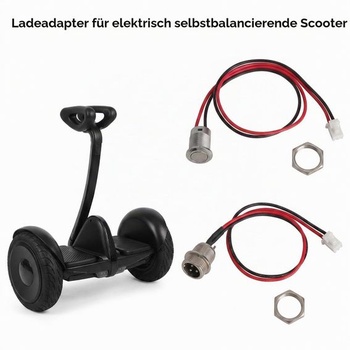 TNSLAND 2 ks 3pinový 2vodičový konektor na nabíjanie hoverboardu