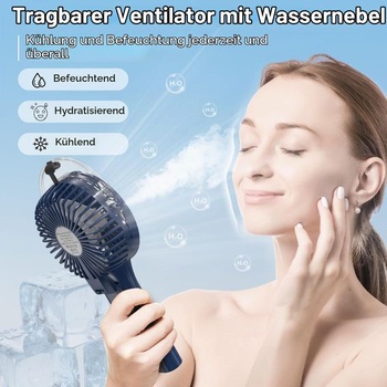 Prenosný ručný ventilátor COMLIFE, dobíjací mini USB ventilátor, skladací design, lastúrniky