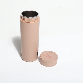 Malá elektrická cestovní konvice 500 ml, přenosná mini konvice pro rychlé vaření vody, nerezová