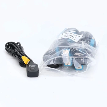 DGODRT 2portový KVM prepínač USB VGA s KVM káblami, KVM prepínač pre VGA monitor a USB klávesnicu a