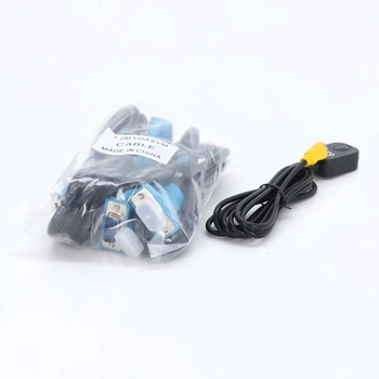 DGODRT 2portový KVM prepínač USB VGA s KVM káblami, KVM prepínač pre VGA monitor a USB klávesnicu a