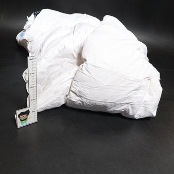 Bílá přikrývka - 220 - 155 cm Uniency