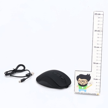 Bezdrôtová myš TECKNET, dobíjacia Bluetooth myš s 3 zariadeniami (2*Bluetooth + USB), 4800 DPI, 6
