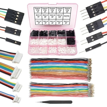 Sada kabelů SH1.0 DP2.54 kompatibilní s JST SH1.0 mm pro…