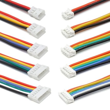 Konektory ZH 1,5 mm (samica/samica) a súprava predkrimpovaných silikónových káblov 28 AWG, púzdro s