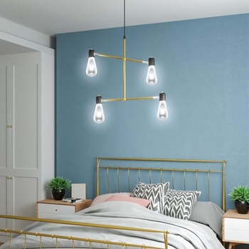 Aigostar E27 LED žiarovka s vláknom 4W (nahrádza 40W), studená biela 6500K, 470 lúmenov, ST64 LED