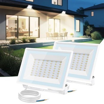 LED vonkajšie reflektory Aigostar, 2 ks