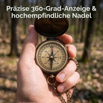 Vintage kompas s retiazkou, náhrdelník 37 cm, vreckový kompas, priemer 5 cm, vyrobené zo zliatiny