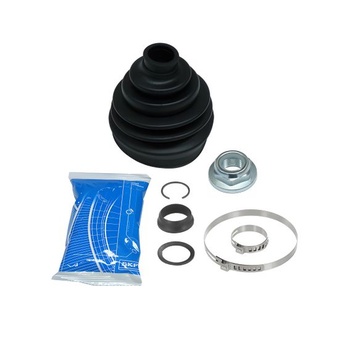 Súprava manžiet homokinetického kĺbu SKF VKJP 3107 R, poloha prednej nápravy, výška 110 mm, dĺžka 190