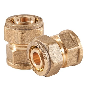 2 kusy mosadzných šróbení s vnútorným závitom 20 mm x 1/2 palca pre kompozitnú rúrku s vnútorným