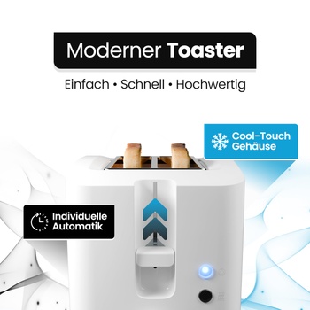 Topinkovač Clatronic TA 6065 bílý