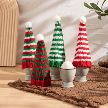 Kalíšky na vajíčka, sada 6 kusov, držiaky na vajíčka, stojany na vajíčka, porcelán z keramiky, cm, na