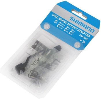 Adaptér Shimano pre kotúčovú brzdu z brzdového strmeňa PM na vidlicu/rám PM, 180 mm, univerzálny