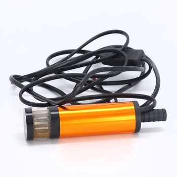 Flintronic DC 12V 38mm olejové čerpadlo, vodné čerpadlo s klipom, nafta, vykurovací olej, voda | ponorné