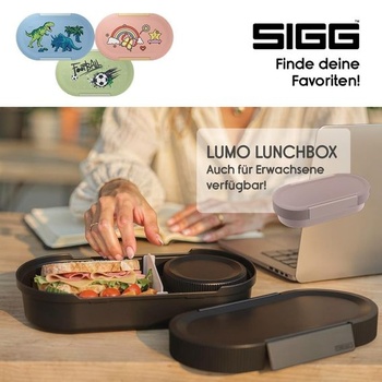 Sigg - Lumo Kids Lunchbox Set 2 - Detský obedový box s priehradkami - Vhodný do mikrovlnnej rúry a