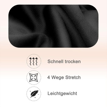Dámska cyklistická kraťasy Leafigure, 2 ks, veľkosti S-M, čierna/čierna
