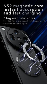 Magnetický kryt na telefon GIOPUEY pro Oppo Find X8 Pro, kompatibilní s MagSafe, s otočným