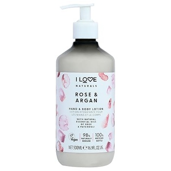 Hydratačný krém I LOVE Naturals Rose & Argan