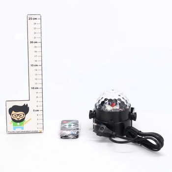 LED disco guľa U`King 04001