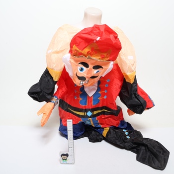 Nafukovací kostým vojaka Luskáčka JASHKE pre dospelých, halloweensky maskot, nafukovací vianočný