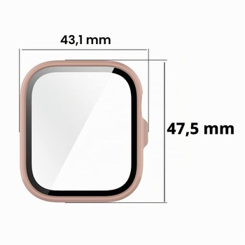 Púzdro FTRONGRT kompatibilné s Huawei Watch Fit 5 Pro, PC + ochrana displeja, odolné proti