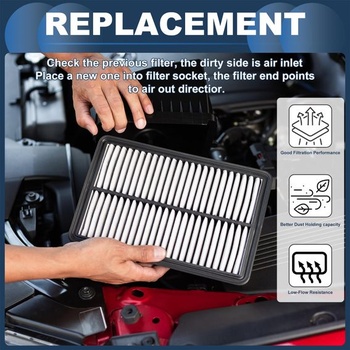 INFINAUTO Vzduchový filter motora 28113Q5000 pre Kia Seltos 21-24 1 kus