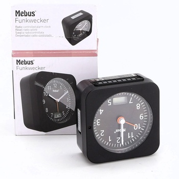 Rádiový budík s teplomerom Mebus 25609