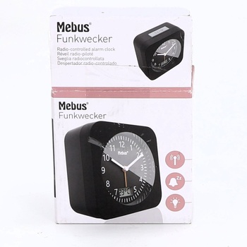 Rádiový budík s teplomerom Mebus 25609