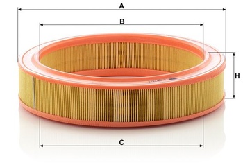 Vzduchový filter MANN-FILTER, C 2873/1