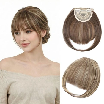 Benehair Clip-in popredná ofina Francúzska clip-in ofina s…