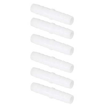 Hadicové spojky Yctze 12 mm, 10 kusov plastových hadicových spojok, rovných, s rovnakými ramenami, s