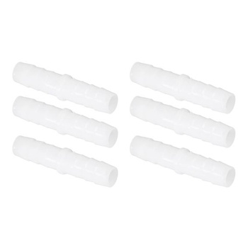 Hadicové spojky Yctze 12 mm, 10 kusov plastových hadicových spojok, rovných, s rovnakými ramenami, s