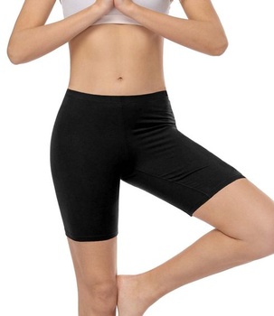 Dámské cyklistické kraťasy wirarpa, bavlněné boxerky, XXL, černá/šedá/béžová/bílá