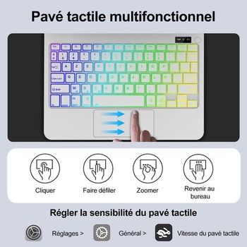 Magická klávesnice pro iPad Air 11 palců (M4 2026/M3 2025/M2 2024)/Air 10,9 palců (5./4.