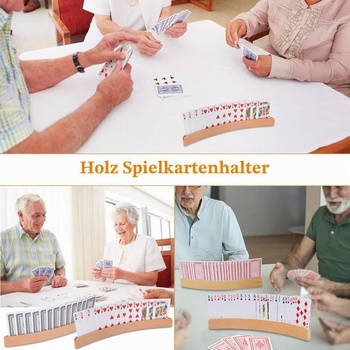 Pouzdra na hrací karty Nicklin, 2 kusy, pouzdra na karty pro seniory, handsfree