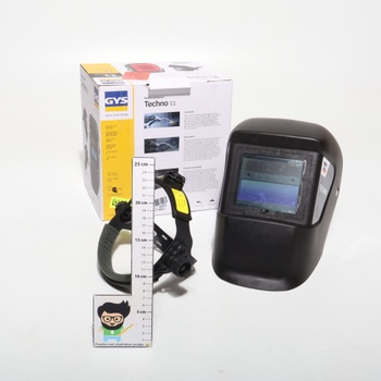 Zváračská kukla GYS LCD TECHNO 11 TRUE COLOR 064997 čierna EN 166, EN 175, EN 379