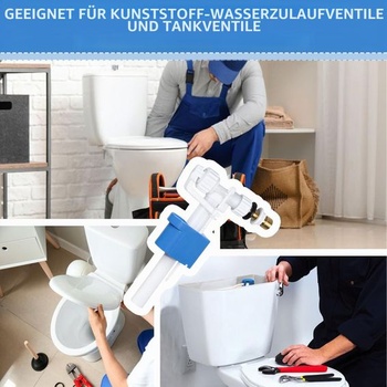 Univerzálny napúšťací ventil splachovacej nádržky s mosadzným pripojením G3/8