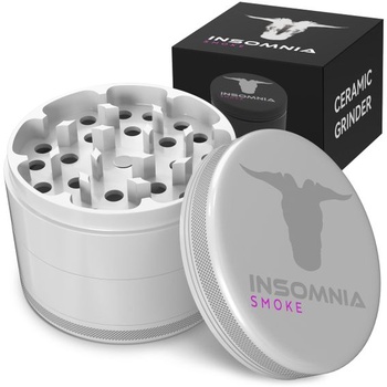 Mlynček na bylinky Insomnia Smoke 4dielny biela