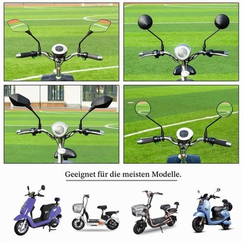 2dílný univerzální držák zrcátka na řídítka, 7/8 palce držák zpětného zrcátka na motocykl, držák na