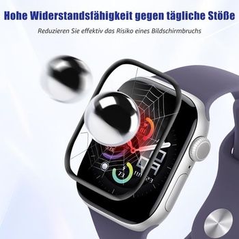 Ochranné tvrdené sklo Cable Leader pre Apple Watch 11 46 mm, balenie 2 kusov